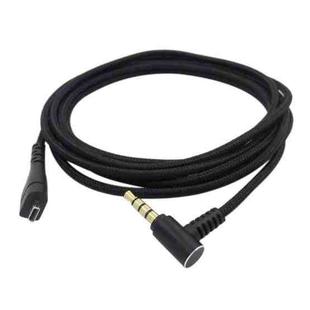 ZS0169 USB Braided Headphone Audio Cable for SteelSeries Arctis 3 / 5 / 7 / Pro(Black)