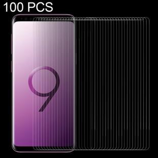 100 PCS for Galaxy S9 0.26mm 9H Surface Hardness 2.5D Curved Edge Non-full Screen Tempered Glass Front Screen Protector