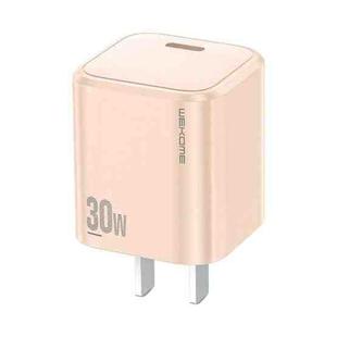 WK WP-U151 30W Powerful Series PD Fast Charger, Specification:CN Plug(Pink)