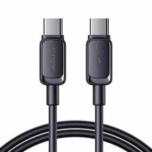 JOYROOM S-CC100A14 Multi-Color Series 100W USB-C / Type-C to USB-C / Type-C Fast Charging Data Cable, Length:2m (Black)
