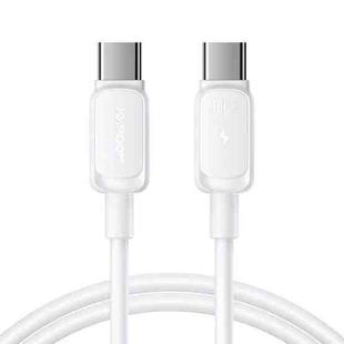 JOYROOM S-CC100A14 Multi-Color Series 100W USB-C / Type-C to USB-C / Type-C Fast Charging Data Cable, Length:2m (White)