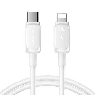 JOYROOM S-CL020A14 Multi-Color Series 20W USB-C / Type-C to 8 Pin Fast Charging Data Cable, Length:2m(White)