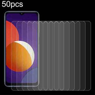 50pcs 0.26mm 9H 2.5D High Aluminum Tempered Glass Film For Samsung Galaxy A12 5G / A12 / A12 Nacho / M12 / A13 5G