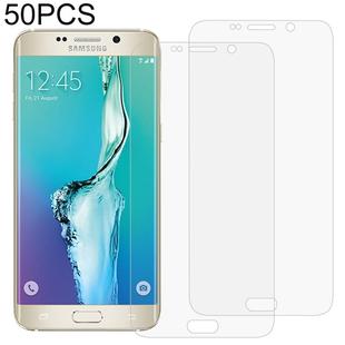 50 PCS 3D Curved Full Cover Soft PET Film Screen Protector for Galaxy S6 Edge+