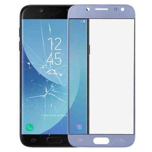 For Galaxy J5 (2017) / J530 Front Screen Outer Glass Lens (Blue)