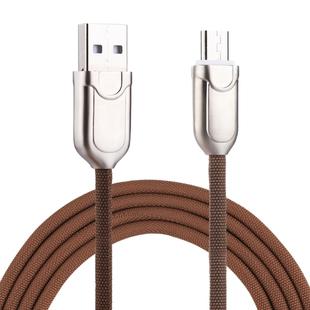 1m 2A Micro USB to USB 2.0 Data Sync Quick Charger Cable(Brown)