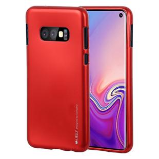 GOOSPERY I JELLY METAL TPU Case for Galaxy S10e(Red)