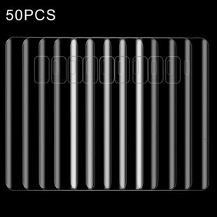 50 PCS Ultra-thin PET Back Screen Protector Film for Galaxy S9(Transparent) 