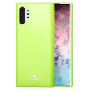 GOOSPERY JELLY TPU Shockproof and Scratch Case for Galaxy Note 10+(Green)