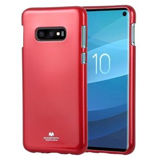 GOOSPERY PEARL JELLY TPU Anti-fall and Scratch Case for Galaxy S10e(Red)