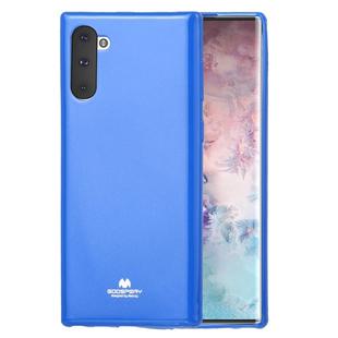 GOOSPERY JELLY TPU Shockproof and Scratch Case for Galaxy Note 10 (Blue)