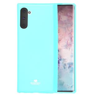GOOSPERY JELLY TPU Shockproof and Scratch Case for Galaxy Note 10 (Mint Green)