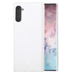 GOOSPERY JELLY TPU Shockproof and Scratch Case for Galaxy Note 10 (White)