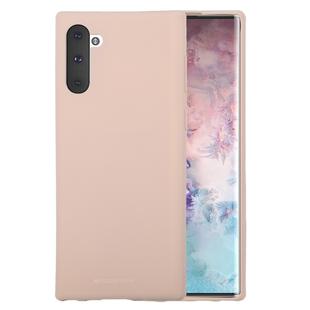GOOSPERY SF JELLY TPU Shockproof and Scratch Case for Galaxy Note 10(Flesh Color)