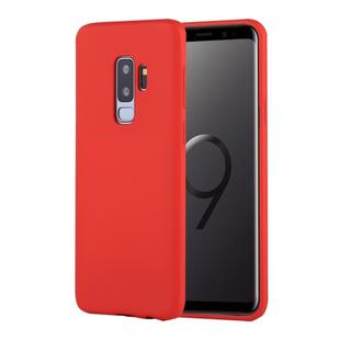 GOOSPERY SOFT FEELING for Galaxy S9+ TPU Drop-proof Soft Protective Back Cover(Red)