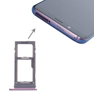 For Galaxy S9+ / S9 SIM & Micro SD Card Tray (Purple)
