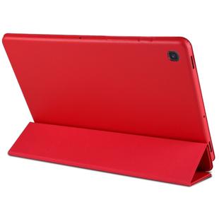 Cowhide Texture Horizontal Flip Leather Case for Galaxy Tab S5E 10.5 T720 / T725, with Holder (Red)
