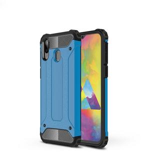 Magic Armor TPU + PC Combination Case for Galaxy M20 (Blue)