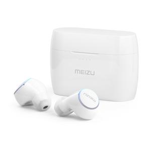 MEIZU POP2 IPX5 Waterproof Bluetooth 5.0 Touch Wireless Bluetooth Earphone with Charging Box, Support for Bilateral Calls (White)