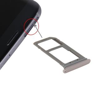 For Galaxy S7 Edge / G935 SIM Card Tray and Micro SD Card Tray  (Rose Gold)