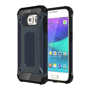 For Galaxy S6 / G920 Tough Armor TPU + PC Combination Case (Dark Blue)