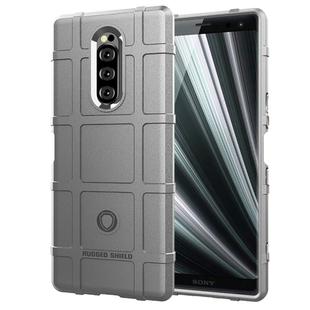 Full Coverage Shockproof TPU Case for Sony Xperia XZ4 / Xperia 1(Grey)