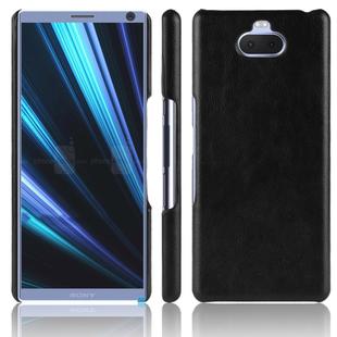 Shockproof Litchi Texture PC + PU Case for Sony Xperia 10 (Black)