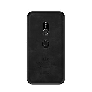 PINWUYO Shockproof Waterproof Full Coverage PC + TPU + Skin Protective Case for Sony Xperia XZ3 (Black)