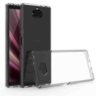 Scratchproof TPU + Acrylic Protective Case for Sony Xperia 10 Plus(Grey)