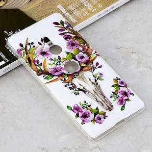 Luminous Sika Deer Pattern Shockproof TPU Protective Case for Sony Xperia XZ3