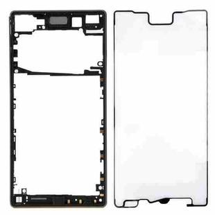 Front Bezel  for Sony Xperia Z5 (Single SIM Card Version) (Black)