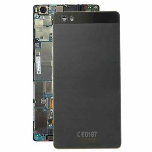 For Huawei P8 Lite Battery Back Cover(Black)