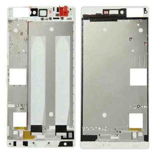 For Huawei P8 Front Housing LCD Frame Bezel Plate(White)