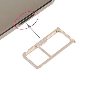For Huawei Mate 8 Nano SIM + Micro SD / Nano SIM Card Tray(Gold)
