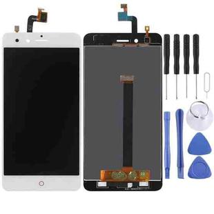 OEM LCD Screen for ZTE Nubia Z11 mini / NX529J with Digitizer Full Assembly (White)