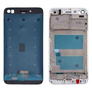 For Huawei Enjoy 7 Front Housing LCD Frame Bezel Plate(White)