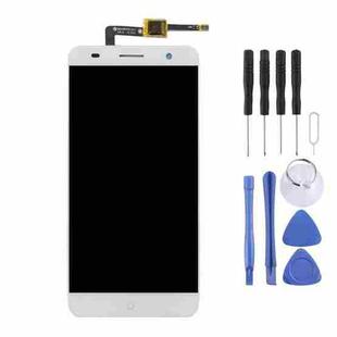 OEM LCD Screen for ZTE Blade V7 / BV0701 with Digitizer Full Assembly (White)