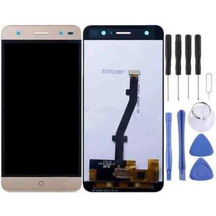 OEM LCD Screen for ZTE Blade V7 Lite with Digitizer Full Assembly (Gold)