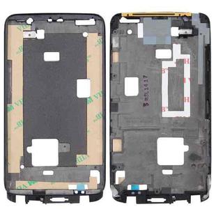 Front Housing LCD Frame Bezel Plate for HTC One X(Black)