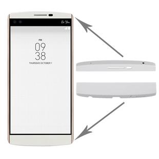 Front Housing Cover (Top + Bottom) with Adhesive for LG V10(White)