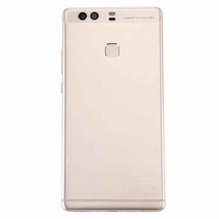 For Huawei P9 Plus Battery Back Cover with Fingerprint Button(Gold)