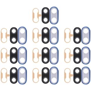 For Huawei Nova 3i 10pcs Back Camera Bezel with Lens Cover & Adhesive (Blue)