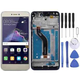 OEM LCD Screen for Huawei Honor 8 Lite Digitizer Full Assembly with Frame (Gold)