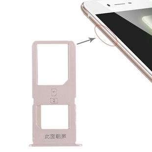 For Vivo X6S Plus 2 x SIM Card Tray (Gold)