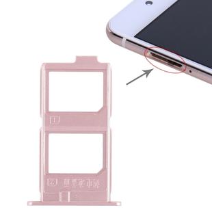 For Vivo X7 Plus 2 x SIM Card Tray (Rose Gold)