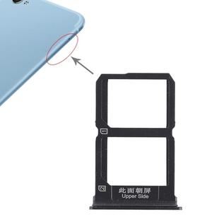 For Vivo X9i 2 x SIM Card Tray (Black)