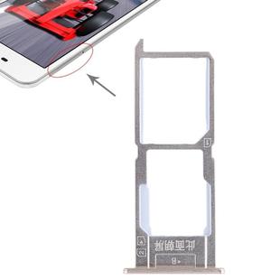 For Vivo Y37 SIM Card Tray + SIM Card Tray / Micro SD Card Tray (Gold)