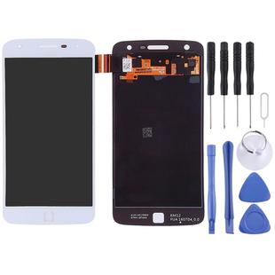 LCD Screen + Original Touch Panel for Motorola Moto Z Play(White)