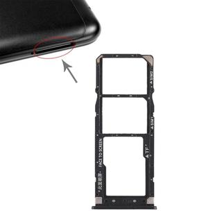 2 x SIM Card Tray + Micro SD Card Tray for Xiaomi Redmi 6 Pro(Black)