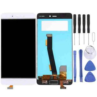 TFT LCD Screen for Xiaomi Mi 5s with Digitizer Full Assembly, No Fingerprint Identification(White)